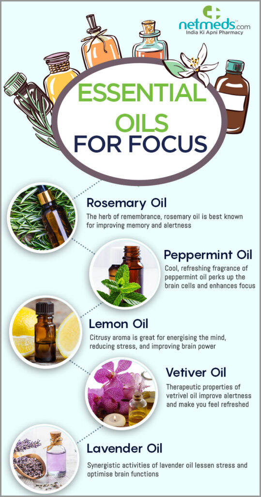 Essential Oils For Improving Focus And Concentration